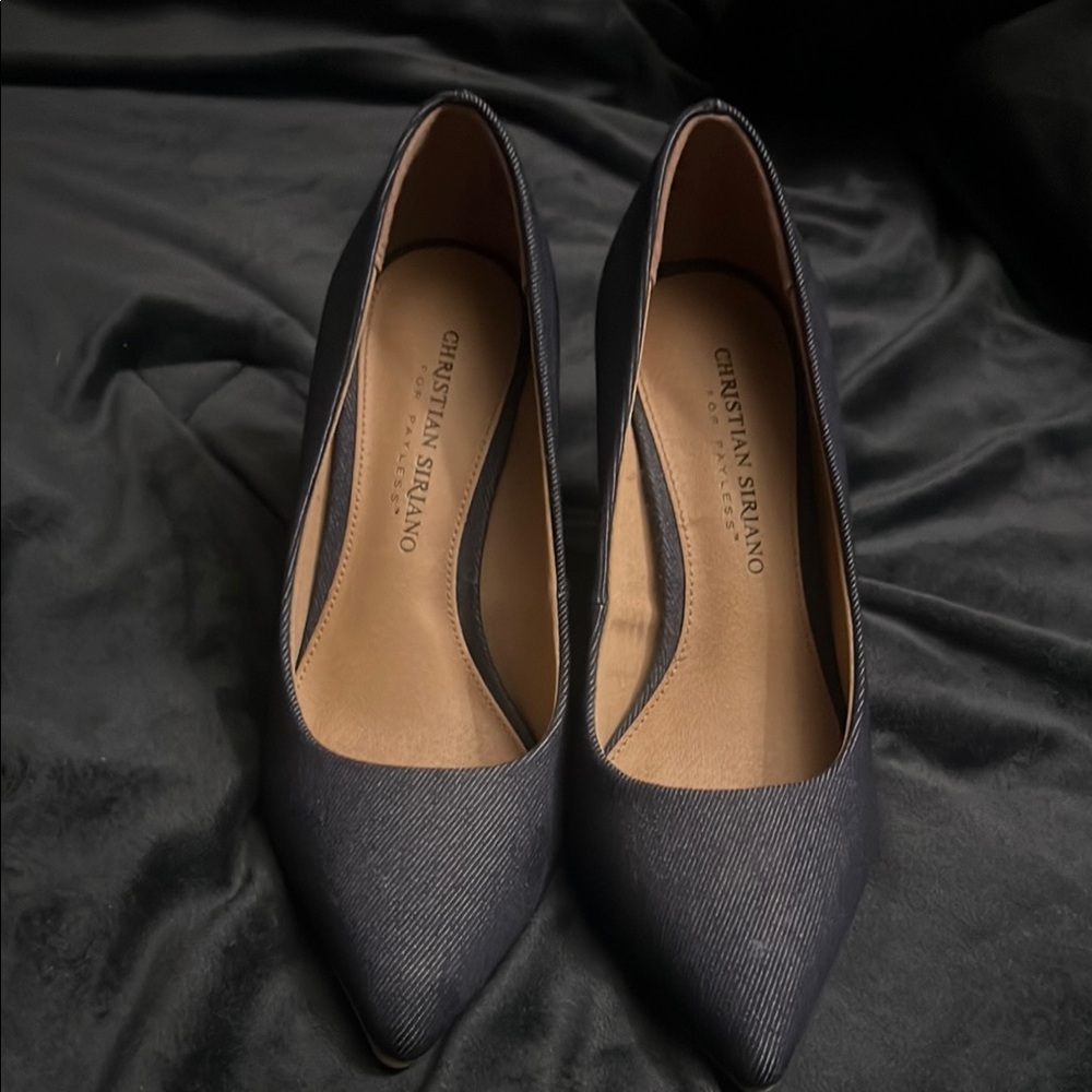 Christian Siriano Black Heels